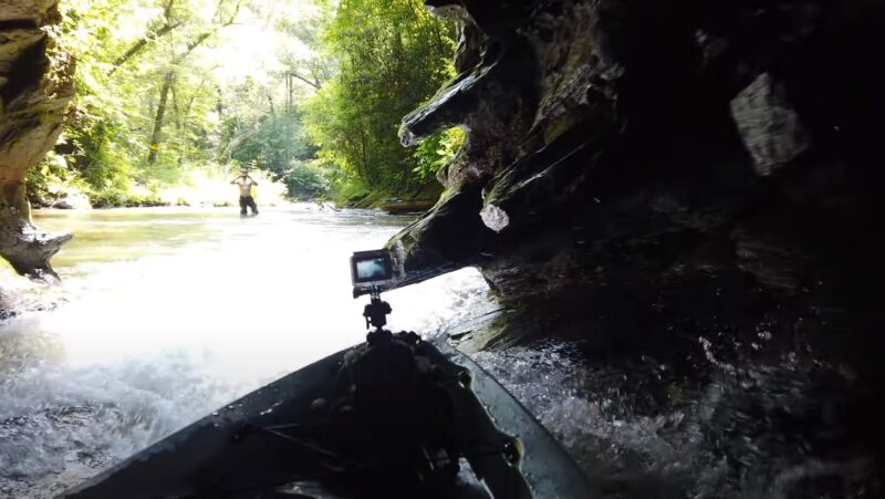 Mining Tunnel on the Etowah River tourism