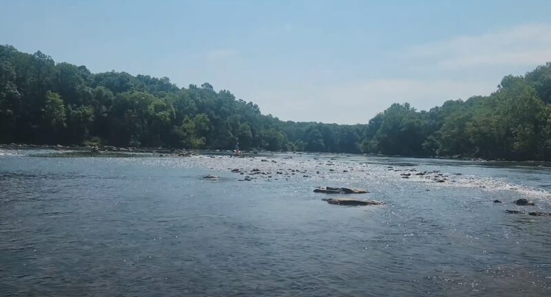 Fishing the Lower Etowah River geography