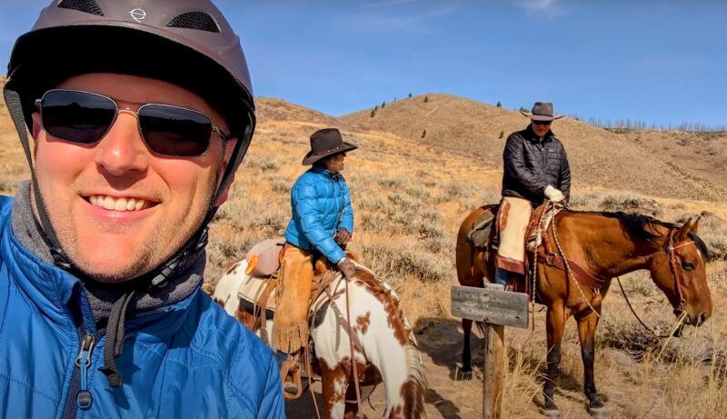 Horseback Riding Through Scenic Trails
